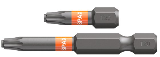 Spax -bits T-star plus / väänninkärjet tapilla