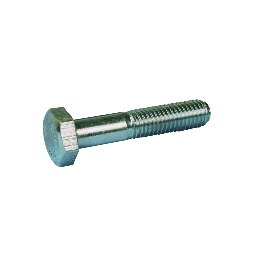 KUUSIORUUVI OSAK. DIN 931 8.8 ZN M10X40 (ISO 4014)
