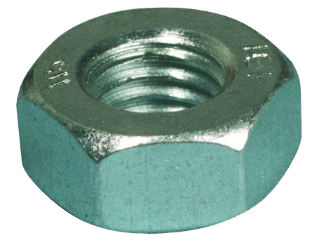 MUTTERI DIN934-8 ZN M 20 X 1,5 (ISO 4032) HIENOKIERRE