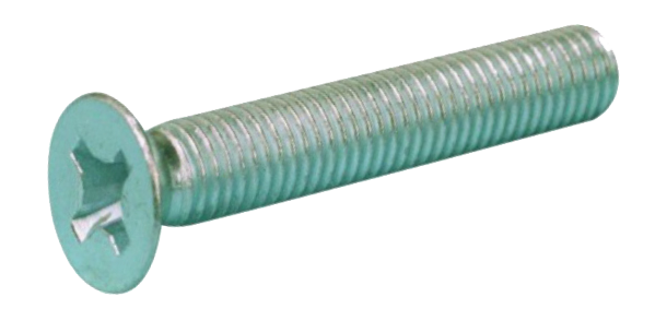 URARUUVI UPPOK. DIN 965 ZN M6X25 PZ3  ISO 14581