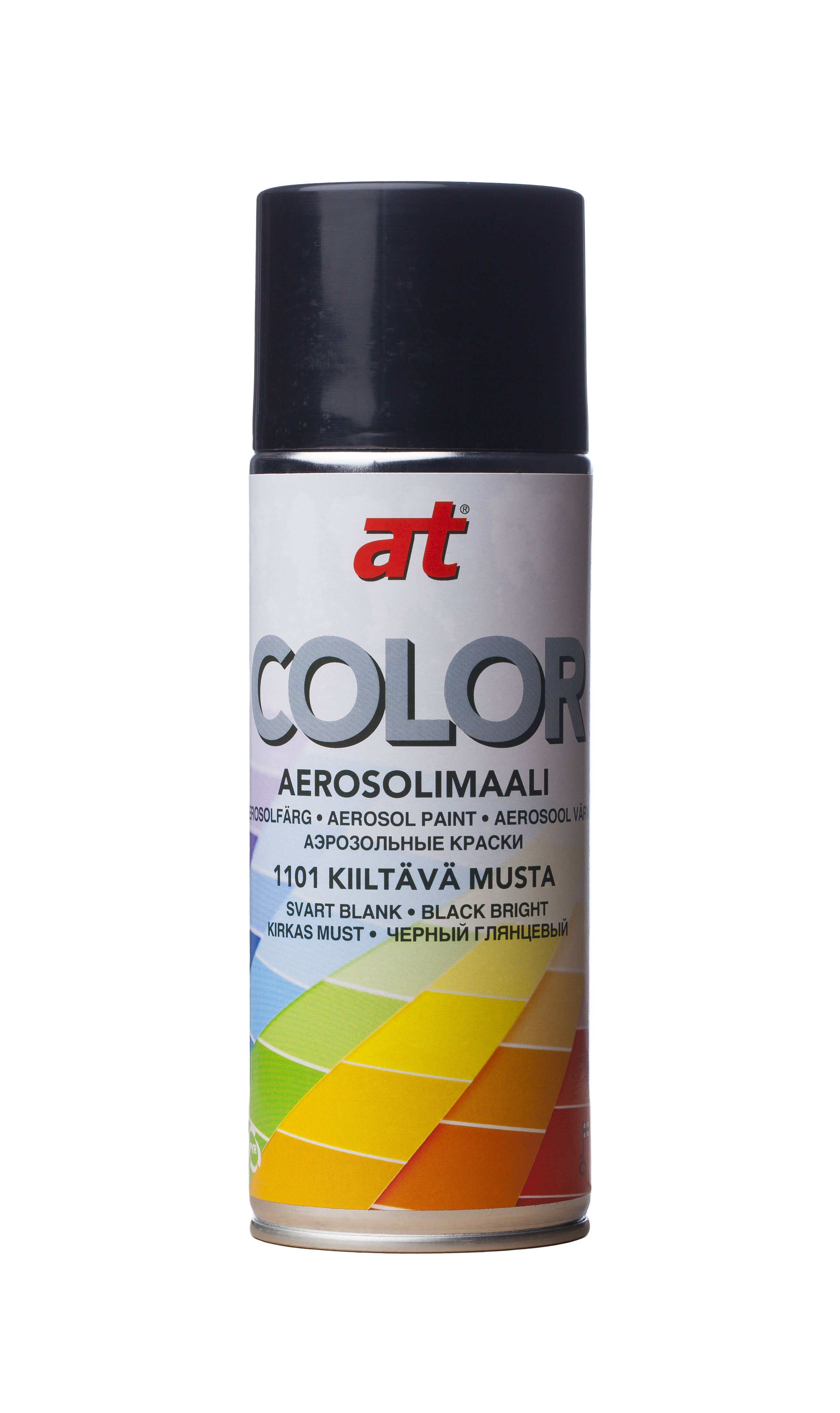 SPRAYMAALI MUSTA KIILTÄVÄ 400/520 ml