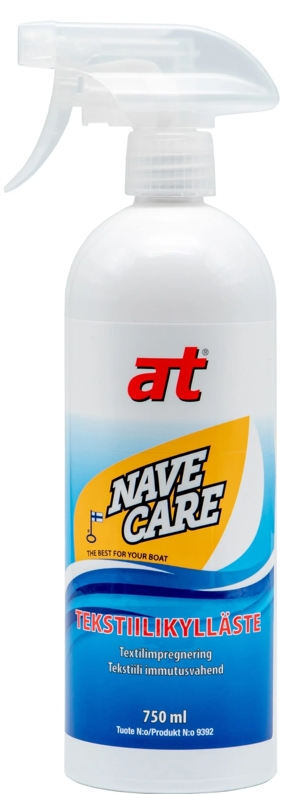 NAVE CARE TEKSTIILIKYLLÄSTE 750ML SUMUTINPULLO 9392