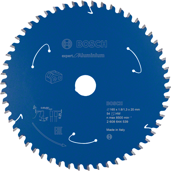 BOSCH PYÖRÖTERÄN EXP AKKU ALU 165X20MM 54T