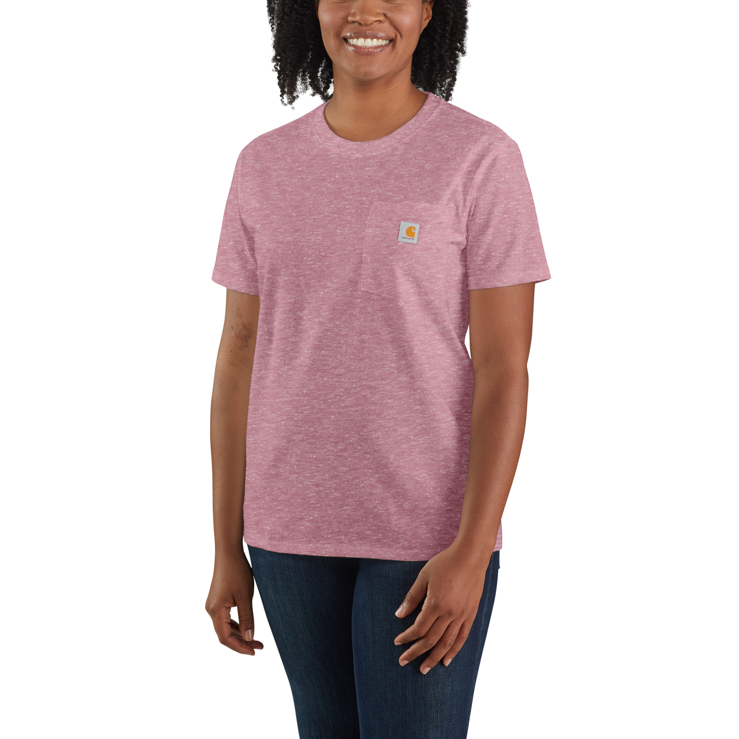 NAISTEN T-PAITA TASKULLA L PINK 103067 V55