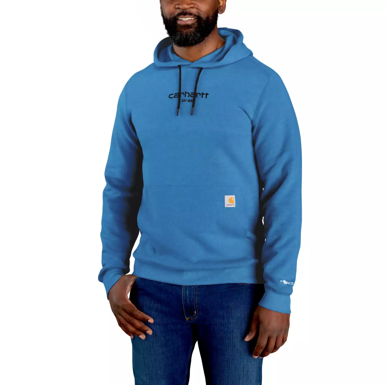 FORCE COLLAGEHUPPARI L SININEN ENGINEER BLUE HEATHER 106655 SP25