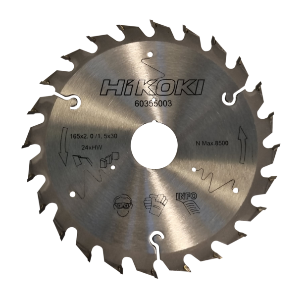 PYÖRÖSAHANTERÄ TCT 165X2,0MM 24T 30