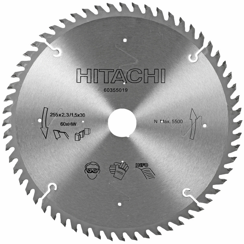 PYÖRÖSAHANTERÄ TCT 255X2,3MM 60T 30
