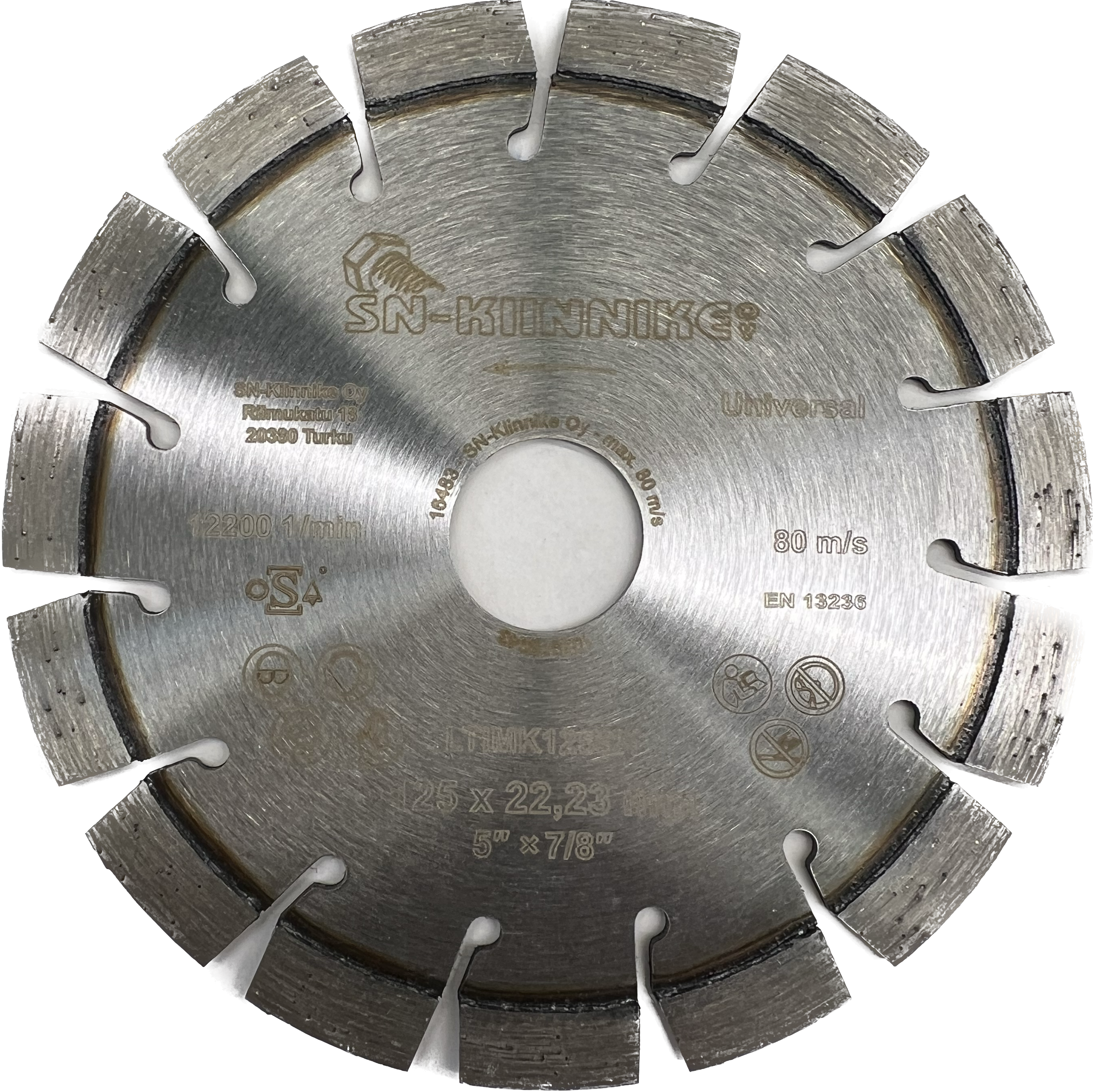 TIMANTTILAIKKA 125x22,23 DT600 U SUPRA Logo