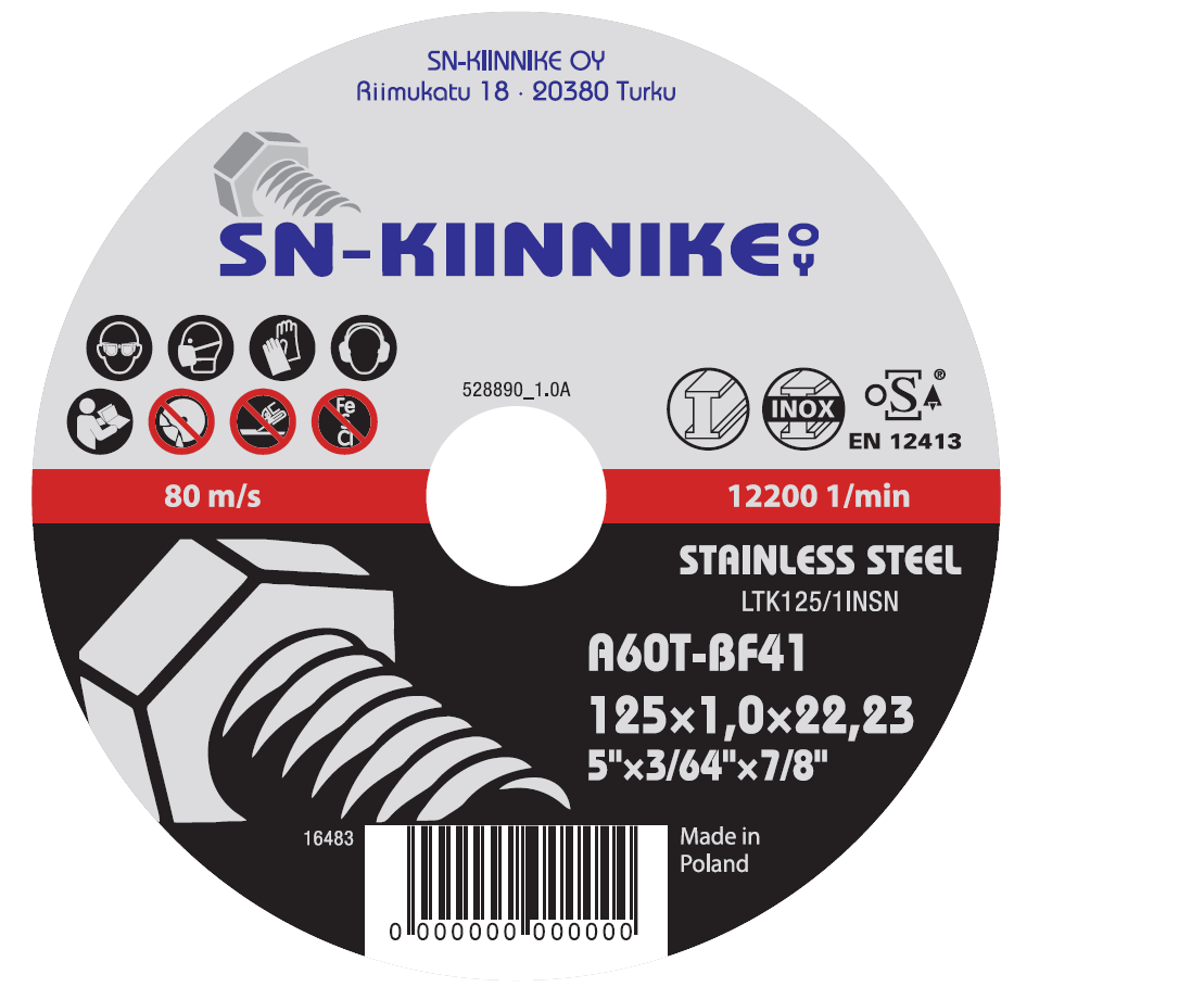 METALLIKATKAISULAIKKA 125X1 RST LOGO A60T