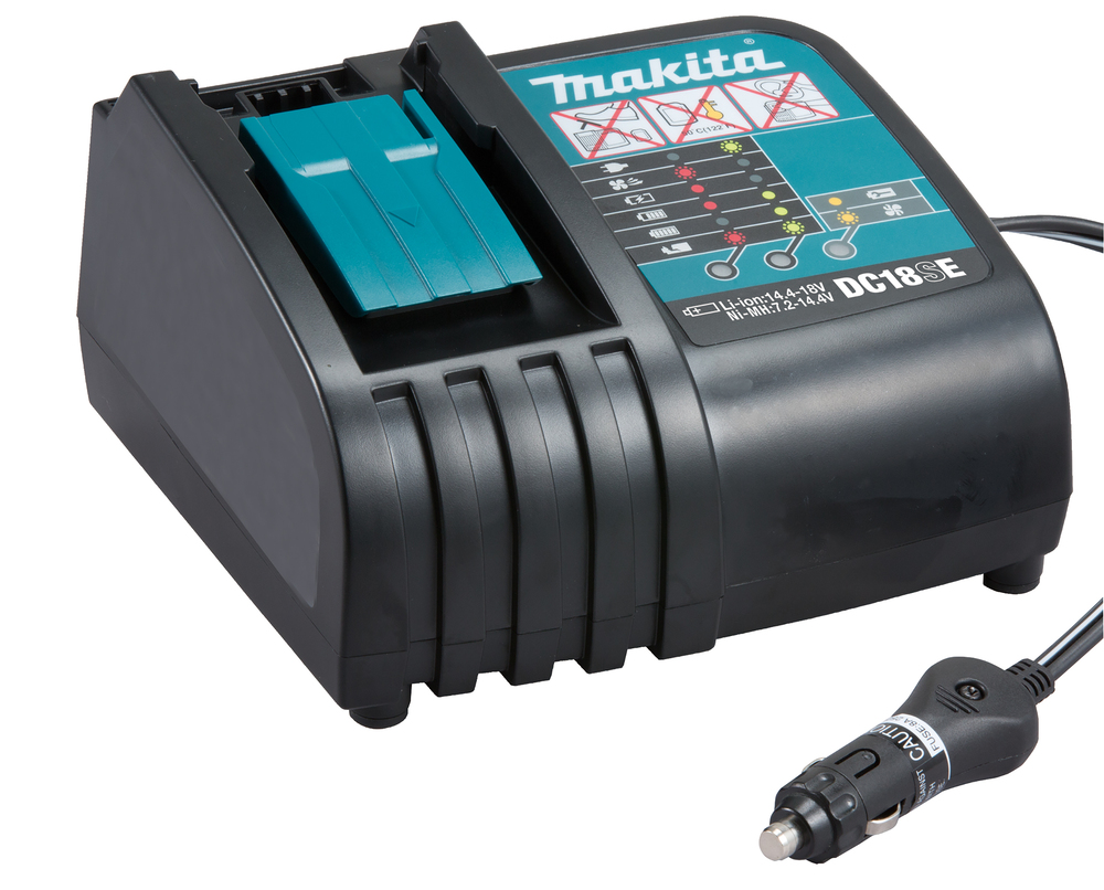 LATAUSLAITE DC18SE, LXT. AUTO DC 12V JA 24V JÄNNITTEELLE