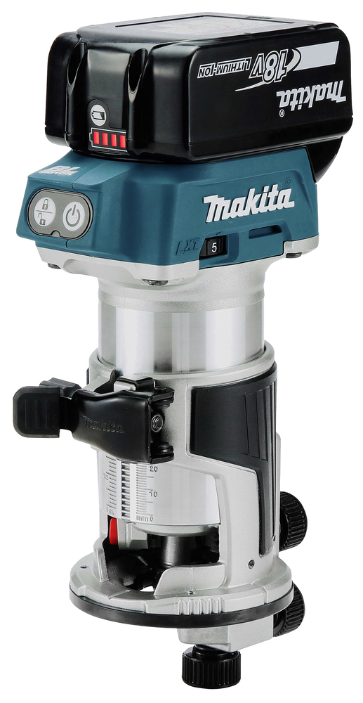 KÄSIJYRSIN 18V, KARA 6/8MM, 10.000 - 30.000 R/MIN, 2,1KG. LAAJA VARUSTEVALIKOIMA