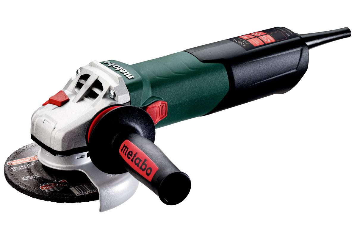 WEV 15-125 QUICK KULMAHIOMAKONE 1500W 125MM NOPEUS SÄÄD. METABO