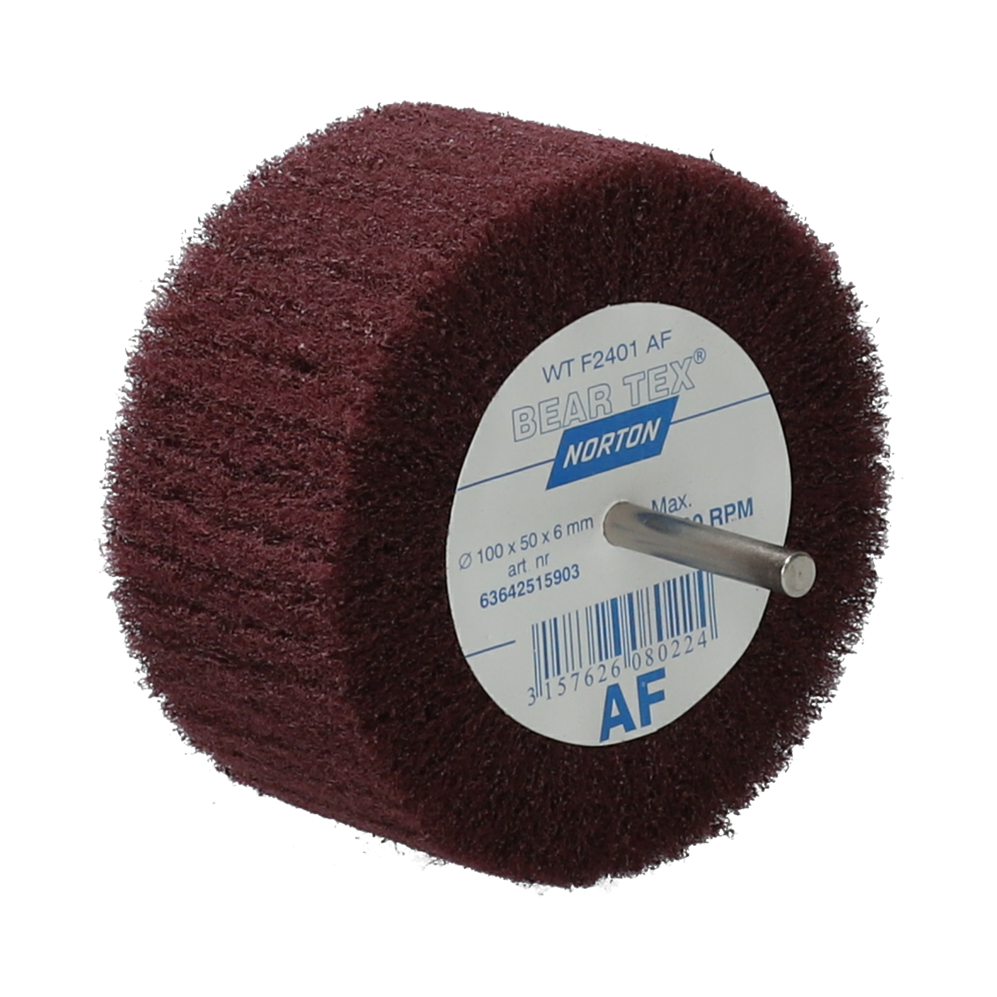 NYLONKARALAIKKA FLW FWS 100x50x6 FINE F2401 AOFIMD 6mmSK