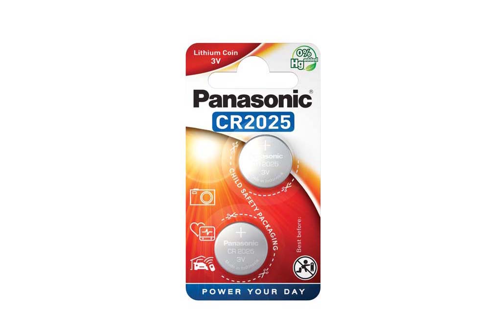 PARISTO COIN LITHIUM CR-2025EL (2KPL/PKT) PANASONIC