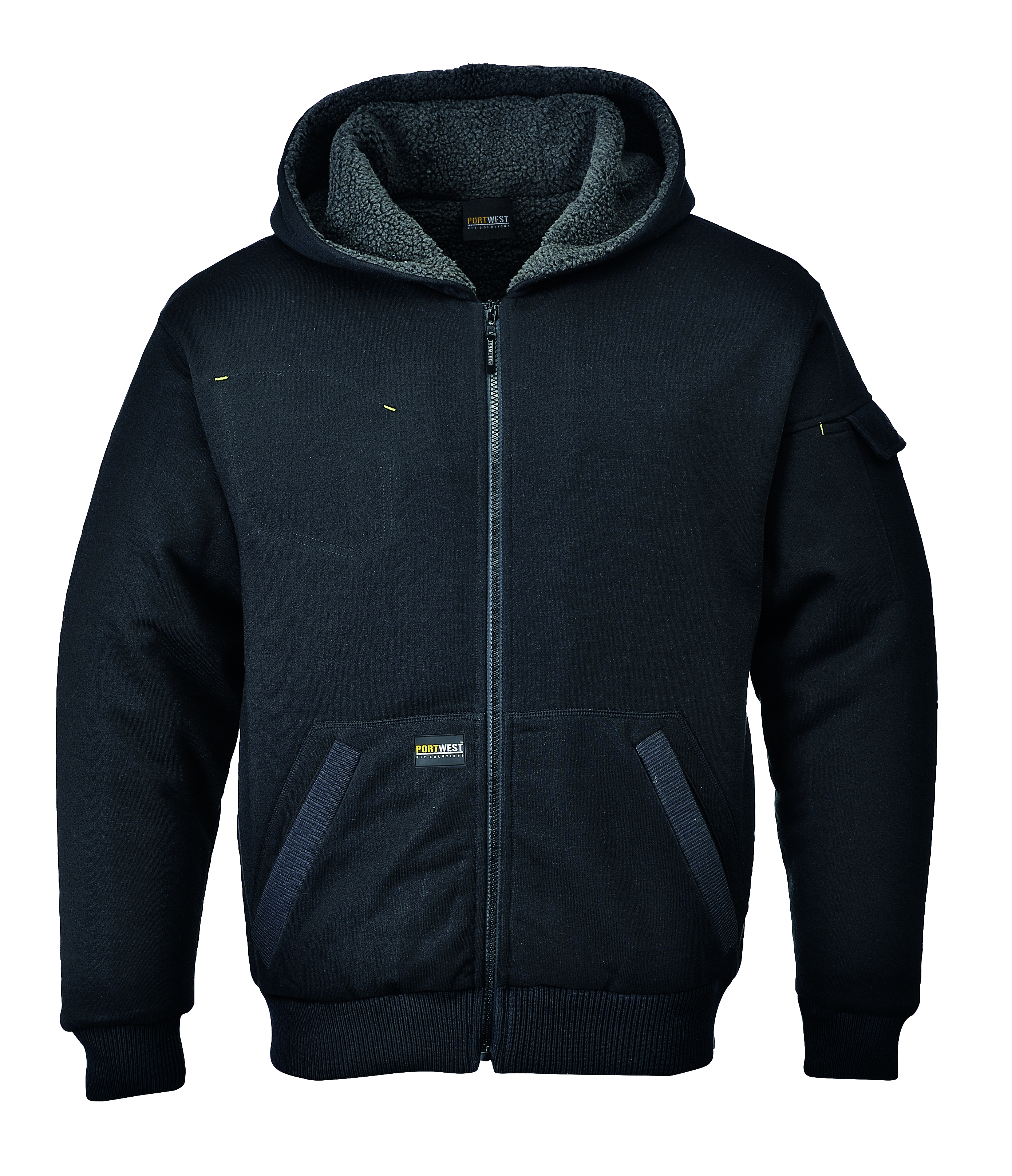PORTWEST KS32 PEWTER TAKKI MUSTA 3XL