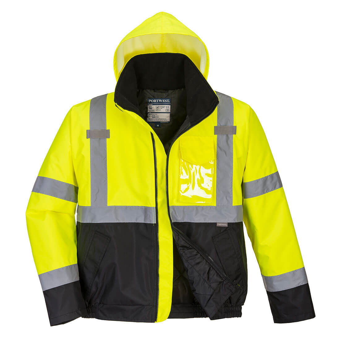 PORTWEST S363 HUOMIO BOMBER-TAKKI HI-VIS KELT 4XL