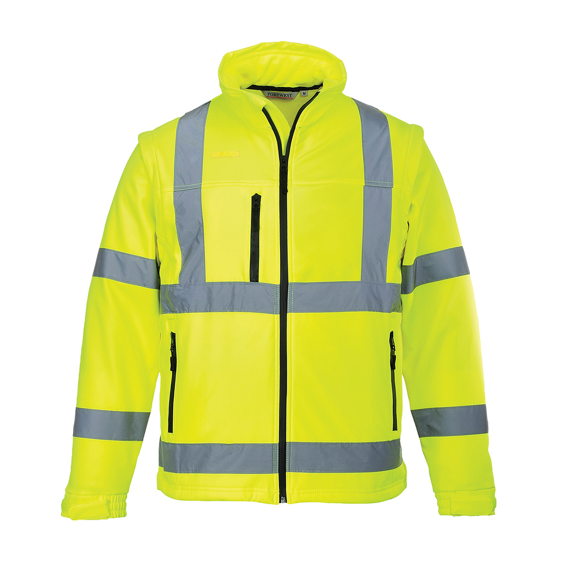 HUOMIOTAKKI SOFTSHELL 3L S428 XL KELTAINEN