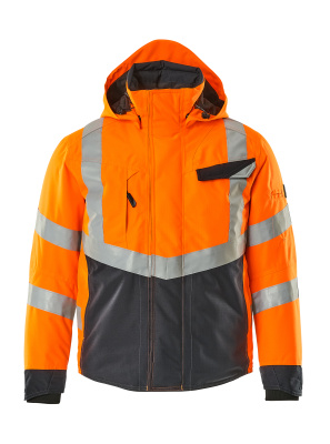 MASCOT® SAFE SUPREME TALVITAKKI 4XL HI-VIS ORANSSI/TUMMA SIN.