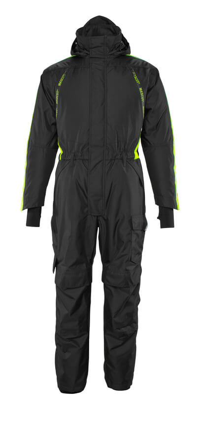 MASCOT® HARDWEAR HAALARI, POLVIS.TASKUT, LIGHTW XL MUSTA/HI-VIS KELT.