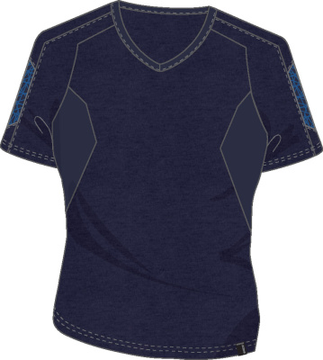 MASCOT® ACCELERATE NAISTEN T-PAITA COOLMAX®PRO 2XLNAVY