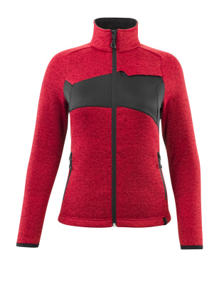 MASCOT® ACCELERATE NAISTEN NEULETAKKI 2XL PUN./MUSTA
