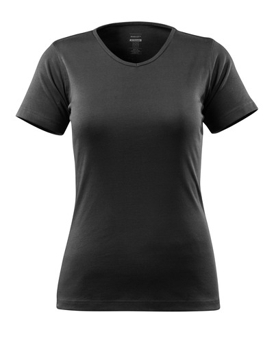 MASCOT® CROSSOVER NICE S  MUSTA NAISTEN T-PAITA V
