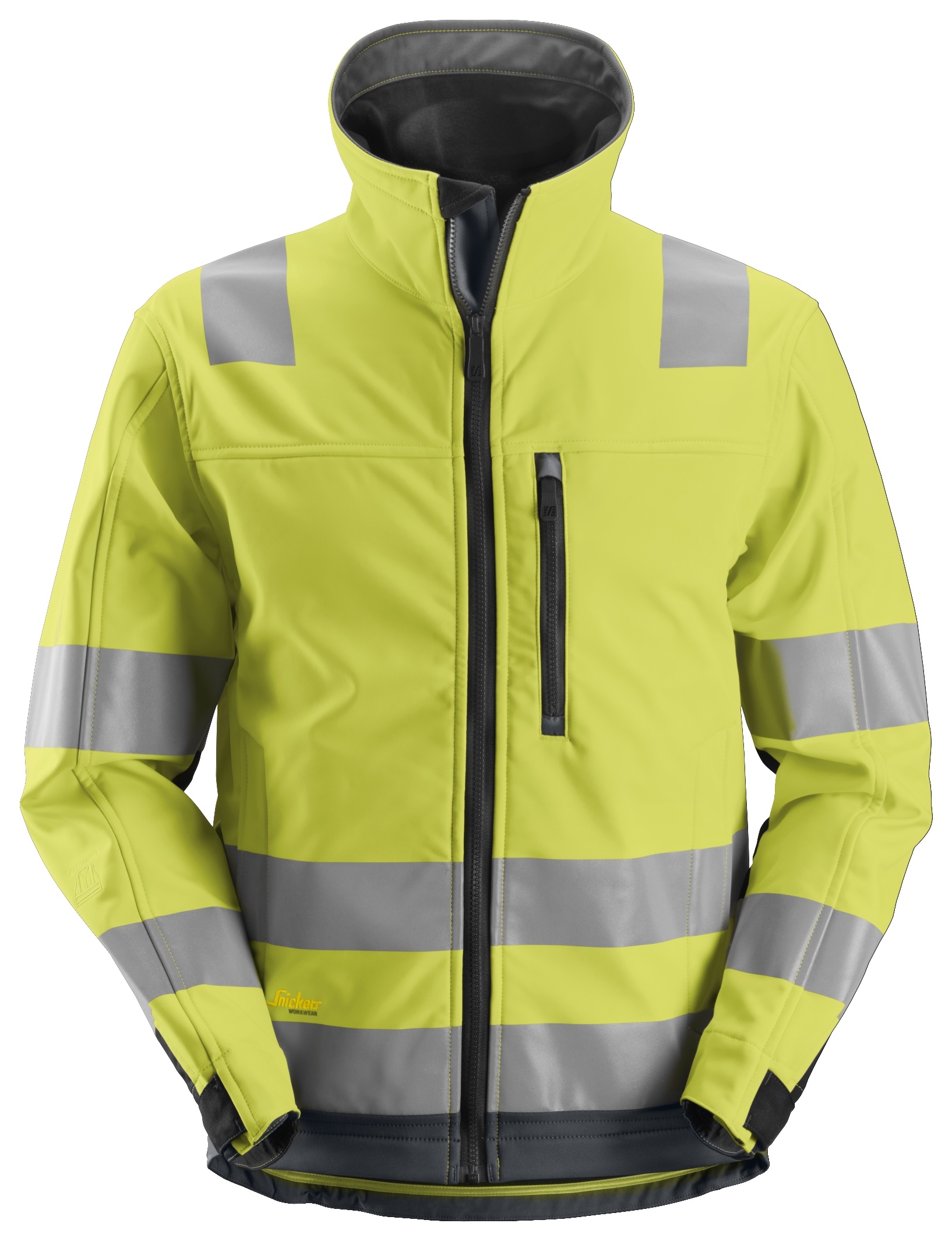 HUOMIOTAKKI SOFT SHELL LK-3  XXL 1230 KELT/HARM ALLROUND WORK