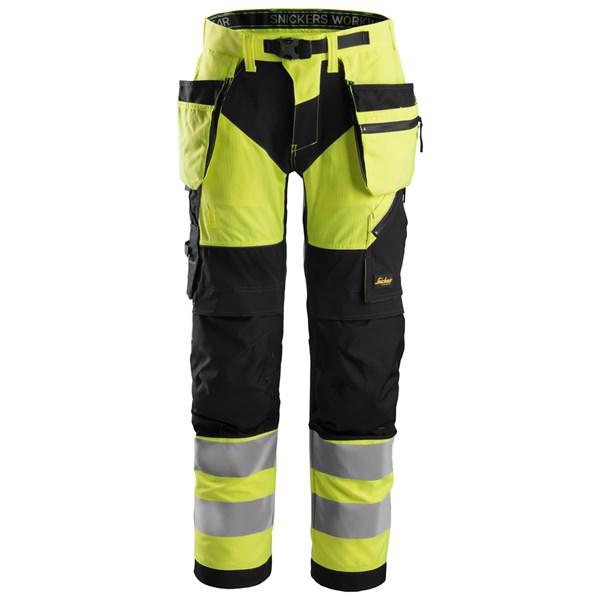 FLEXIWORK+, HUOMIOTYÖHOUSUT 58 6932 6604 KELTAINEN/MUSTA