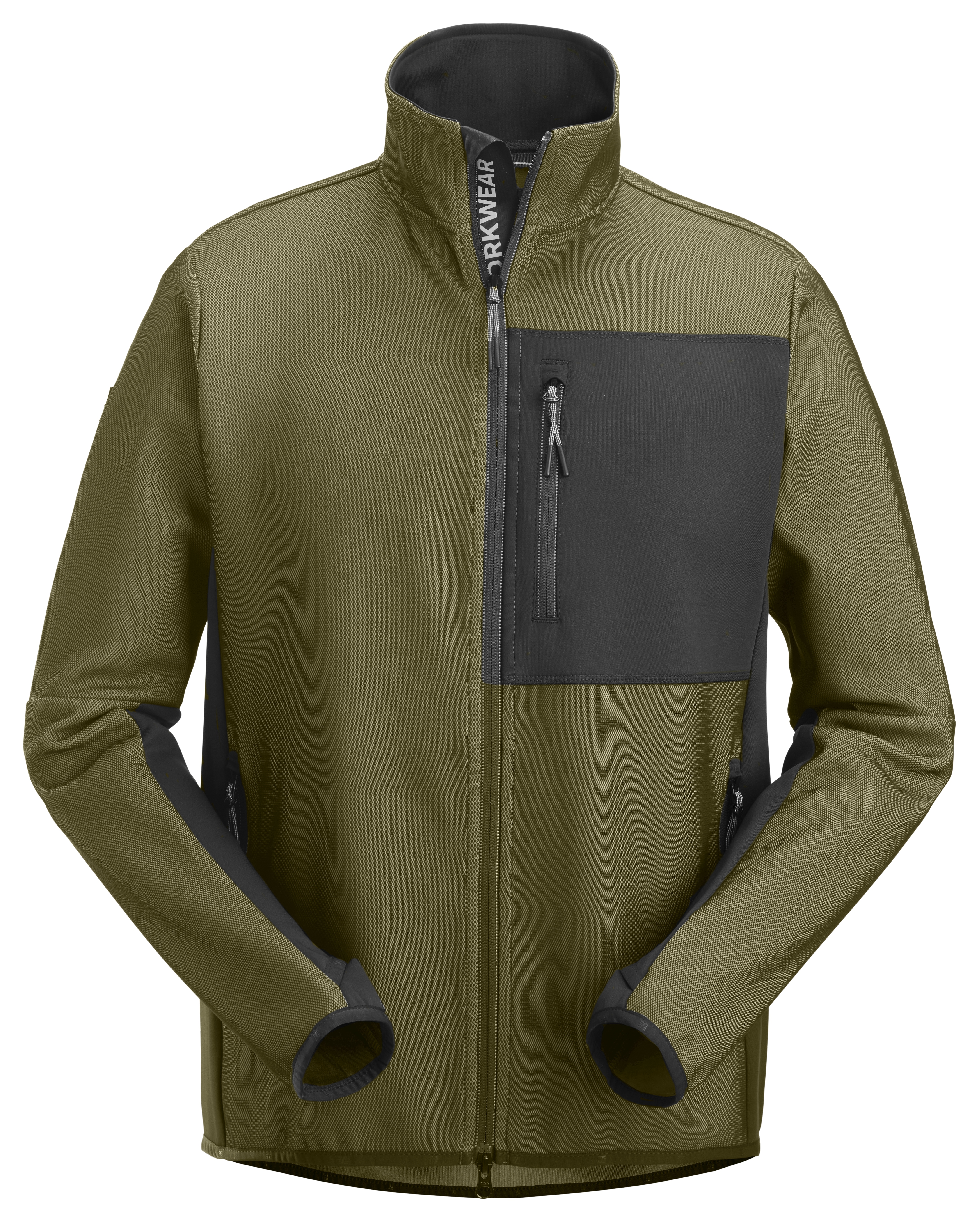 FW VÄLIKERROSTAKKI XXXL KHAKI VIHREÄ/MUSTA 8045 3104