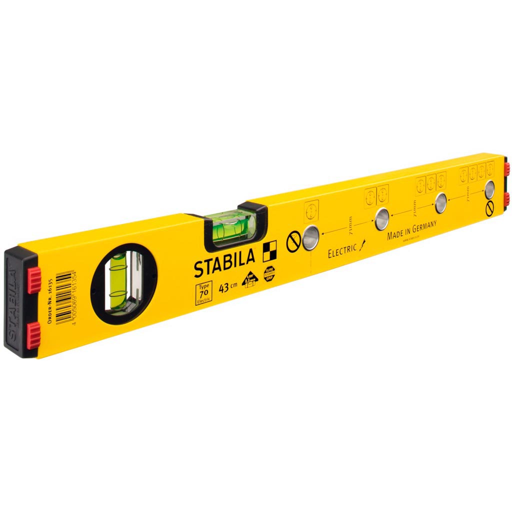 STABILA SÄHKÖASENTAJAN VESIVAAKA 43CM, 70 ELECTRIC