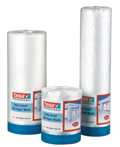 POISTUNUT TEIPPI 4372 EASY COVER UV PAPER MASK 17X2,6M TESA
