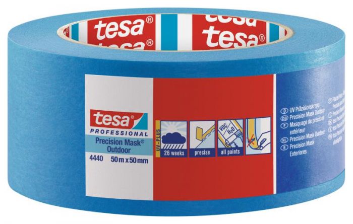 TEIPPI MAALARI TESA 50MX38MM 4440 SIN. PR. MASK UV 26VKO