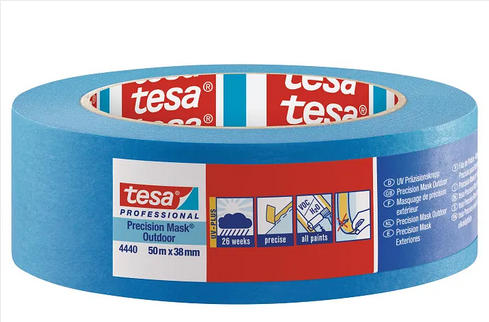 TEIPPI MAALARI TESA 50MX38MM 4440 SIN. PR. MASK UV 26VKO