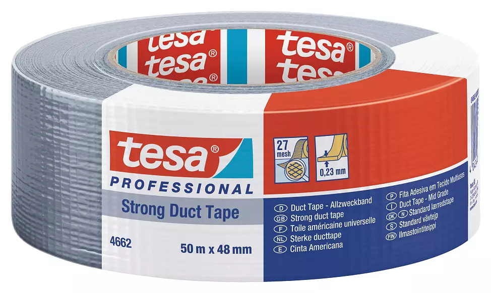 TEIPPI ILMASTOINTI TESA 50M X 48MM HOPEA 04662