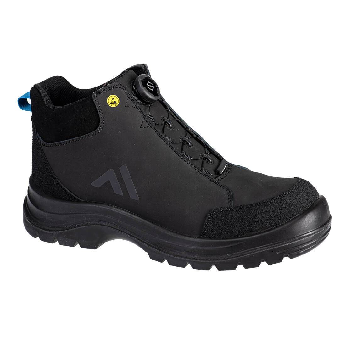 RIDGE KOMPOSIITTI NILKKURI S3S ESD SR FO 39 MUSTA/SININEN FE02BKB
