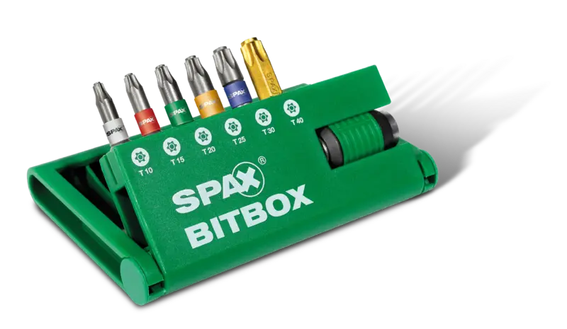 SPAX BIT T-STAR PLUS TAPPIKÄRKISRJ 6XKÄRKI+PIDIN
